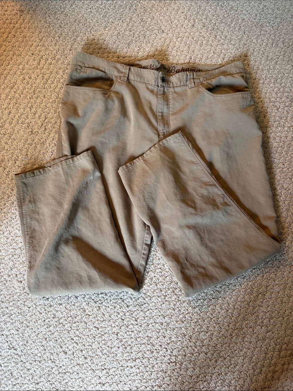 Tommy Bahama Beige/Tan Casual Chinos